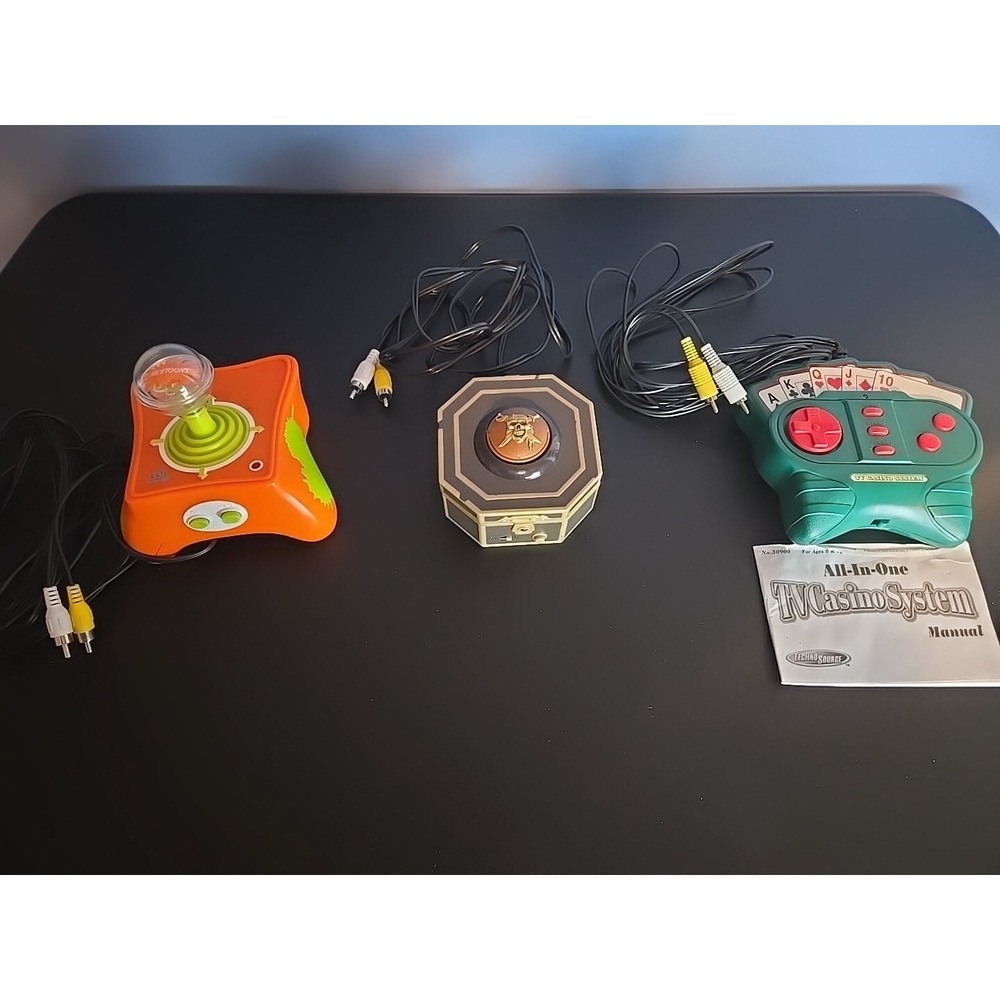 Plug N Play TV Games Lot of 3 Nicktoons Pirates Of The Caribbean Techno Source